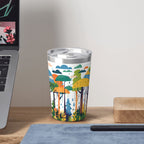 Colourful Rainforest Small Stainless Steel Travel Mug Cup 12oz/350ml