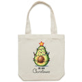 Avo Good Christmas - Canvas Tote Bag Default Title Christmas Tote Bag Christmas Printed In Australia