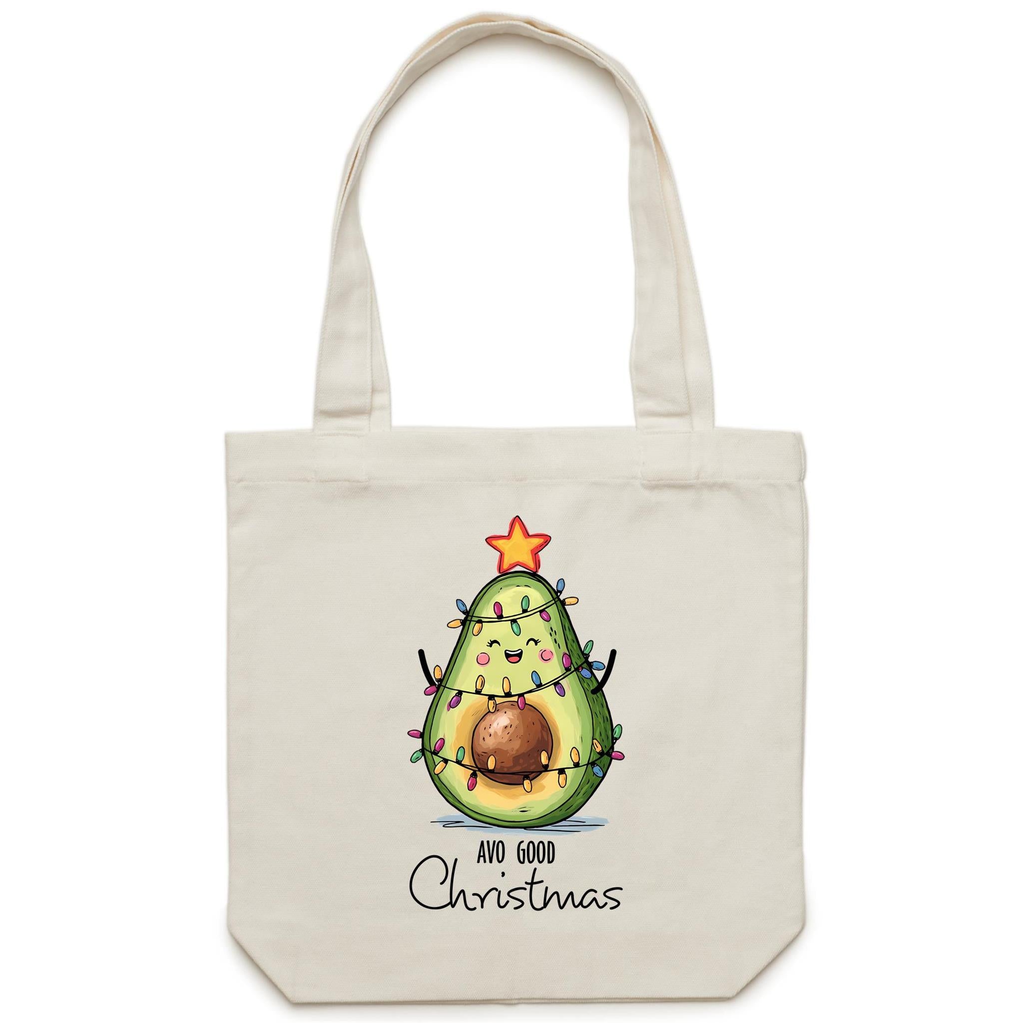 Avo Good Christmas - Canvas Tote Bag