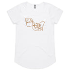 Barista, Coffee - Womens Scoop Neck T-Shirt White Womens Scoop Neck T-shirt Coffee Printed In Australia