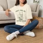 Wait For Me French Bulldog Unisex T-Shirt Unisex Adult T-shirt animal Globally Fulfilled