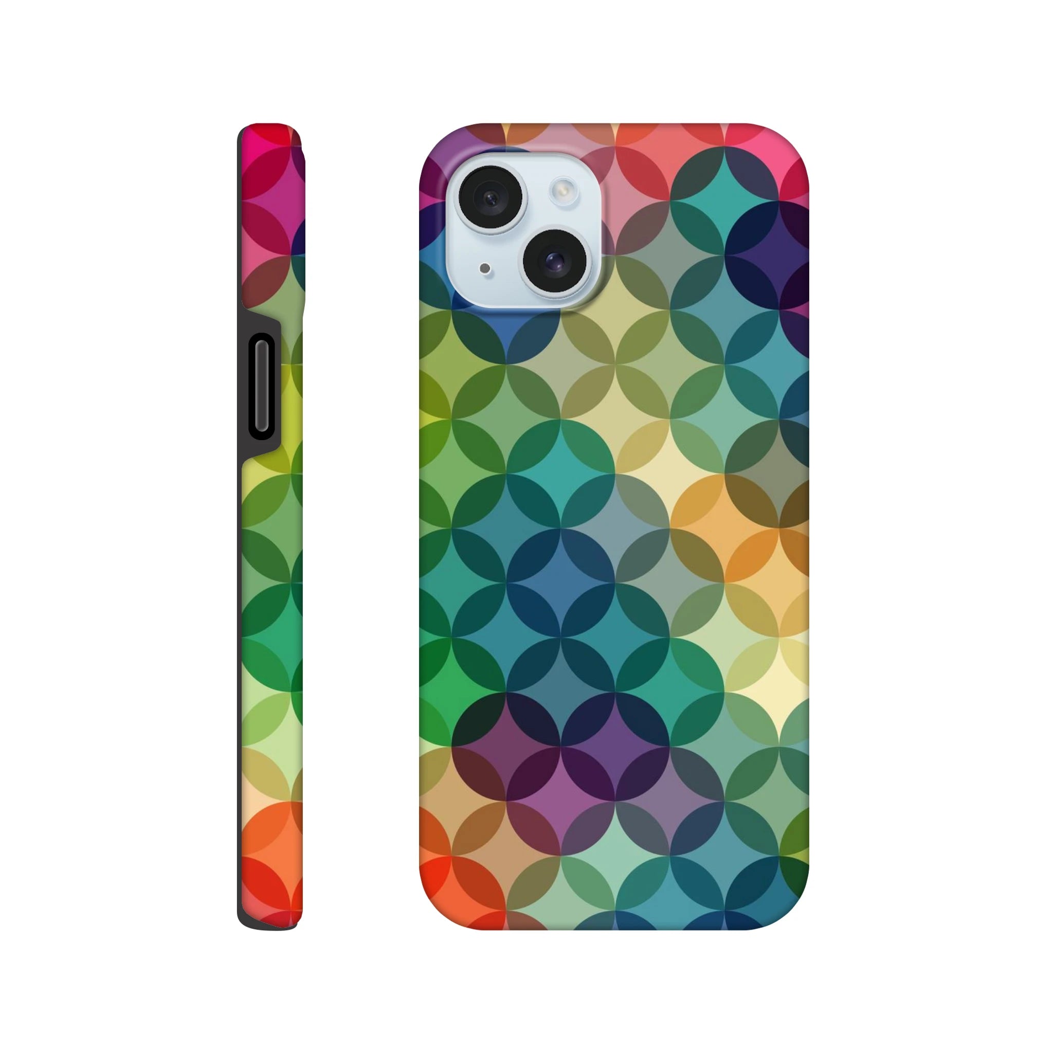 Circle Pattern - Apple iPhone Tough case iPhone 15 Plus iPhone Tough Case Globally Fulfilled
