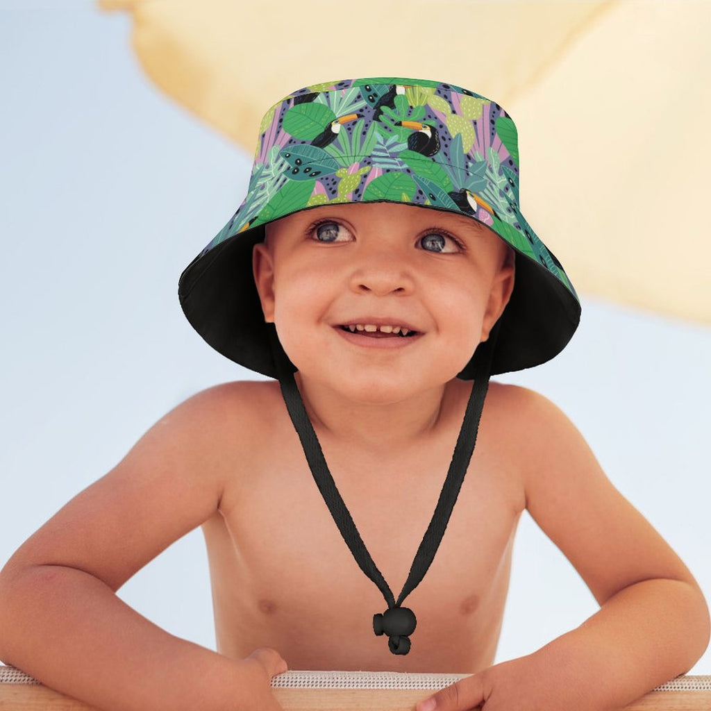 Jungle Toucans - Kids Bucket Hat