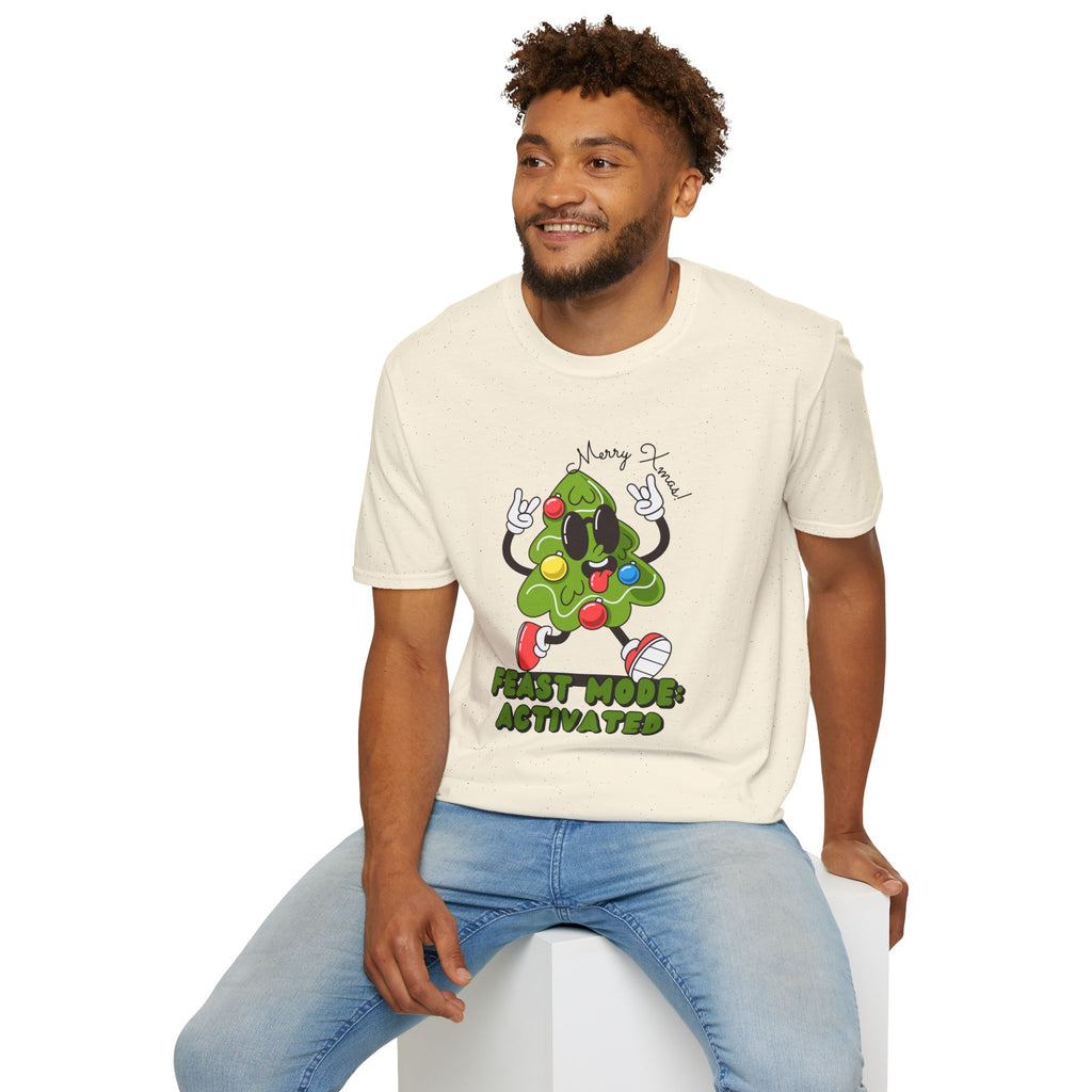 Christmas Feast Mode Activated - Unisex Softstyle T-Shirt
