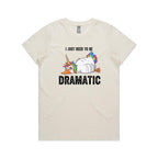 Dramatic Unicorn Goose Women's AS Colour T-shirt Natural Womens T-shirt animal Printed In Australia