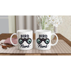 Bird Nerd - White 11oz Ceramic Mug White 11oz Mug animal Globally Fulfilled