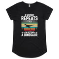 I'm Getting A Dinosaur Women's AS Colour Scoop Neck T-Shirt