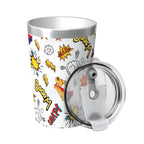 Super Dog Small Stainless Steel Travel Mug Cup 12oz/350ml