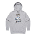 Life Is Short, Milk It Women's AS Colour Hoodie Grey Marle Womens Hoodie Fitness Printed In Australia