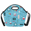 Science Lab Neoprene Lunch Bag One Size Neoprene Lunch Bag Printed Offshore Science