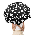 Black And White X's Umbrella Umbrella Printed Offshore