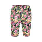 Flamingo Jungle Women's Bike Shorts With Side Pockets Women's Bike Shorts animal Printed Offshore