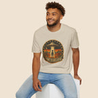 I Want To Believe UFO Alien Abduction Unisex T-Shirt Sand Unisex Adult T-shirt Globally Fulfilled Sci Fi