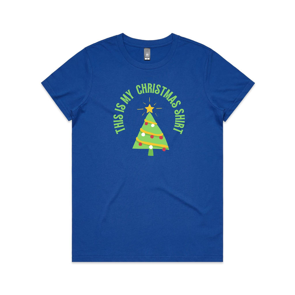This Is My Christmas Shirt - Womens T-shirt