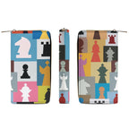 Colourful Chess -  PU Leather Wallet