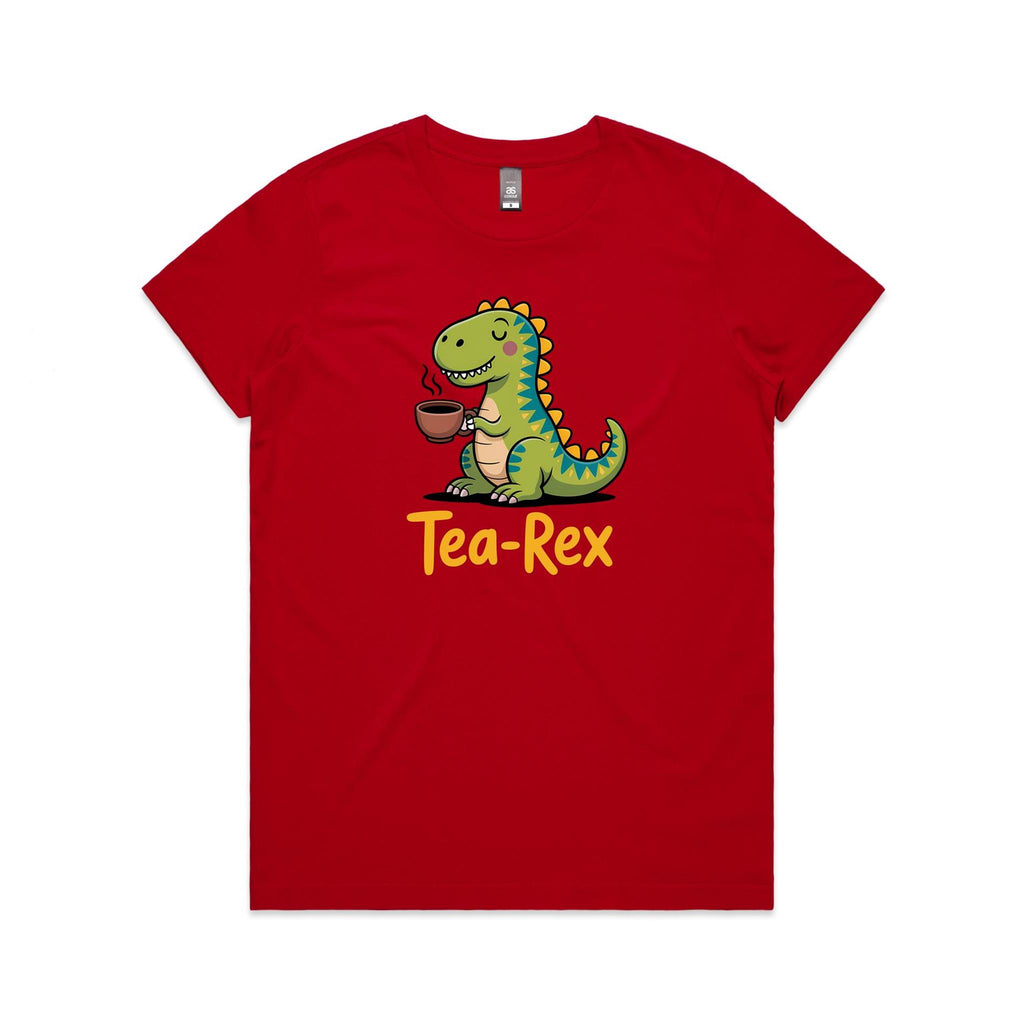 Tea-Rex - Womens T-shirt