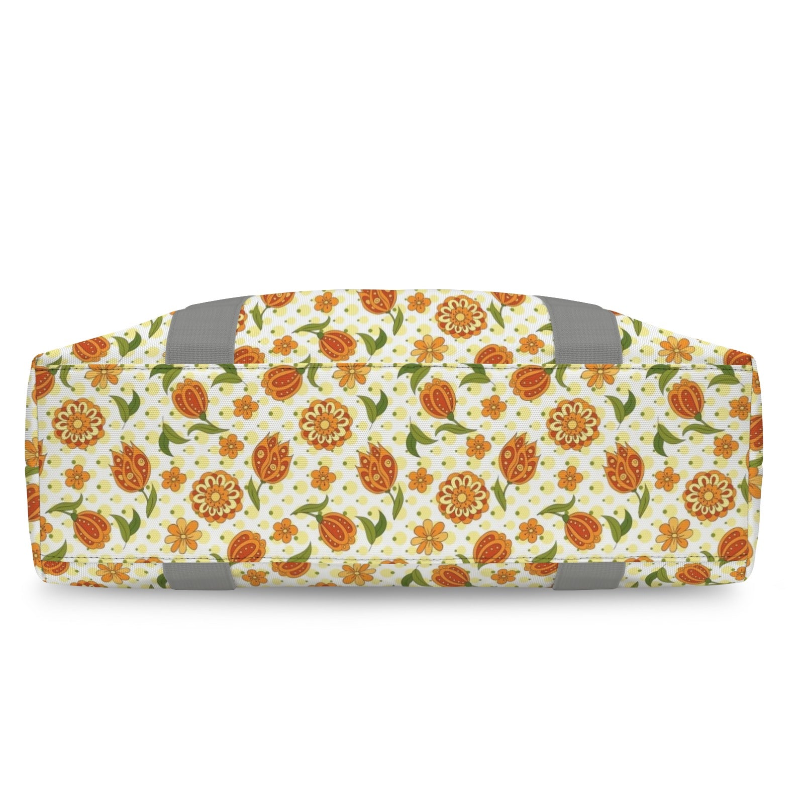 Graphic Floral Duffle Bag-Simple (Model 1715) Duffle Bag-Simple (1715)