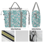 Comic Book Speech Bubbles Duffle Bag-Simple (Model 1715) Duffle Bag-Simple (1715)