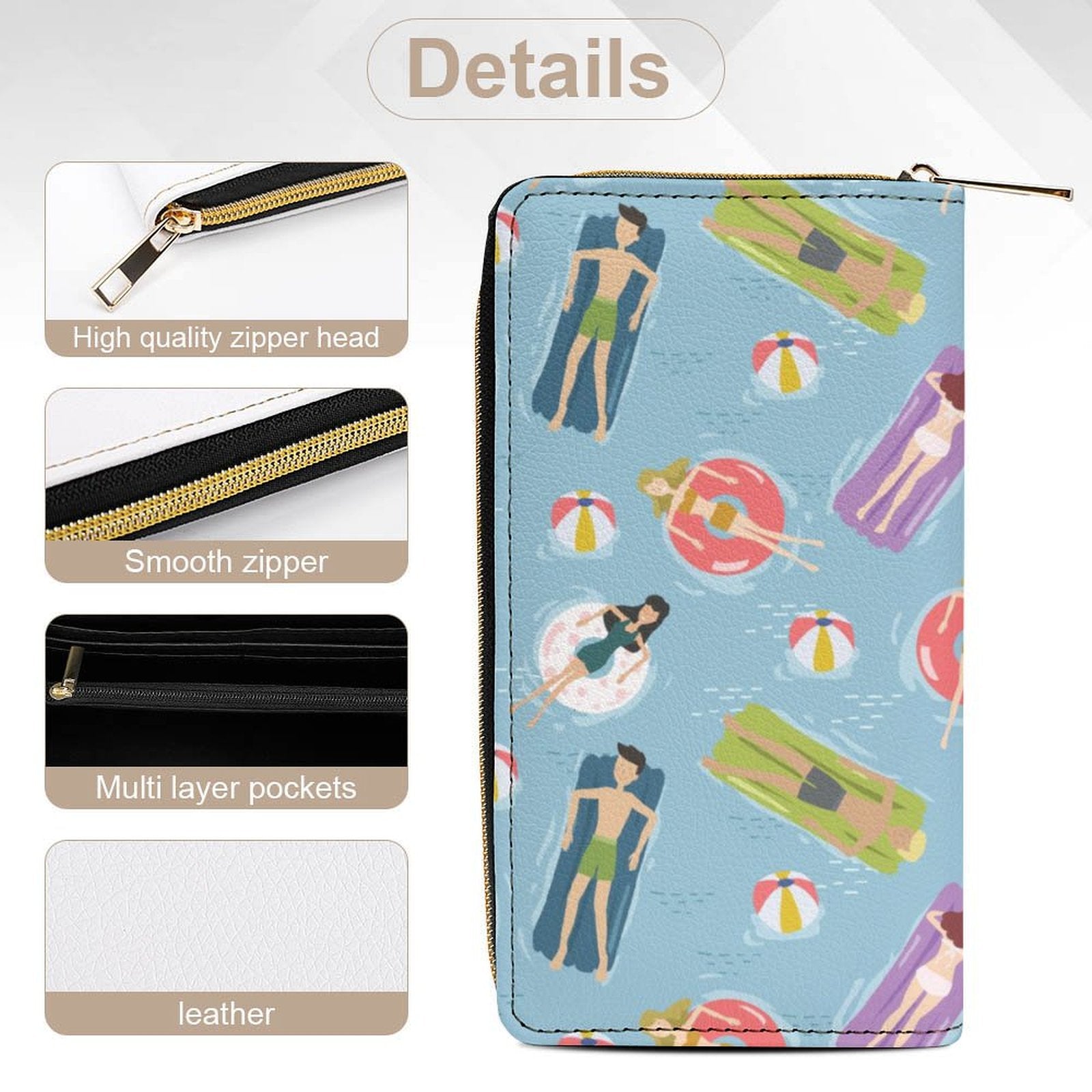Summer Float -  PU Leather Wallet