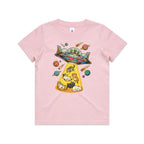UFO Cat Abduction Kids AS Colour T-shirt Pink Kids Youth T-shirt animal Printed In Australia Sci Fi