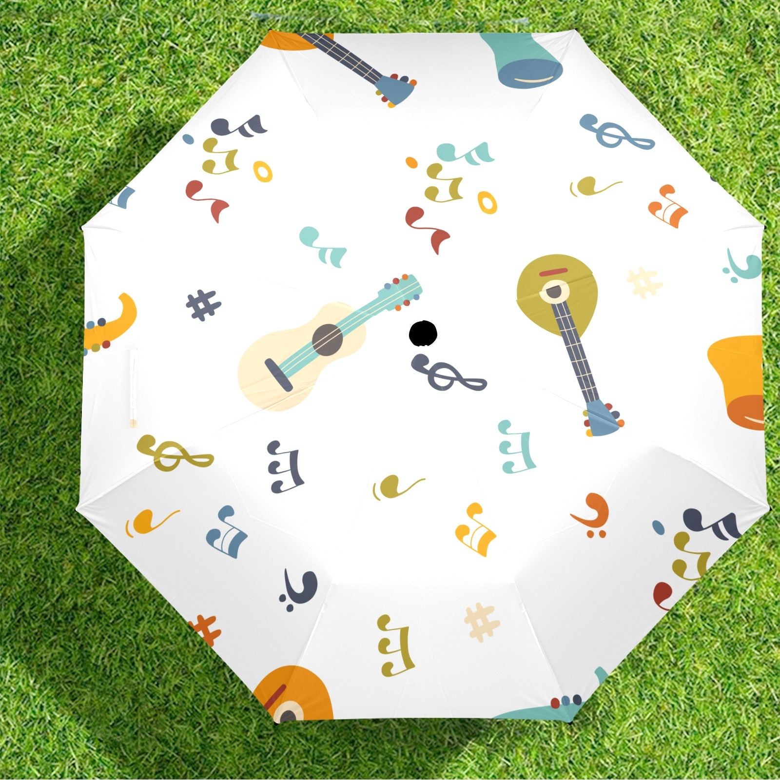 Guitar Music - Semi-Automatic Foldable Umbrella (Model U12) Semi-Automatic Foldable Umbrella (U12)