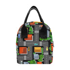 Road Map - Zipper Lunch Bag Zipper Lunch Bag Printed Offshore