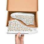 Kangaroos Men's High Top Canvas Shoes Men's Classic High Top Canvas Shoes animal Australia Printed Offshore