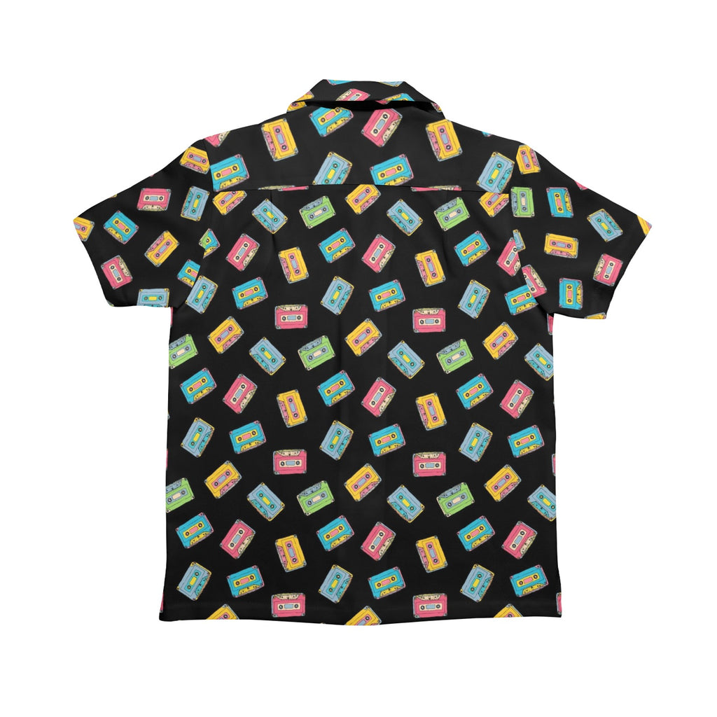 Colourful Cassettes Senior Kids Hawaiian Shirt