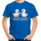 Goose Bumps - Kids Youth T-Shirt Bright Royal Kids Youth T-shirt animal Printed In Australia