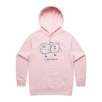 Ctrl Z, I Take It Back - Womens Hoodie Pink Womens Hoodie Printed In Australia Tech
