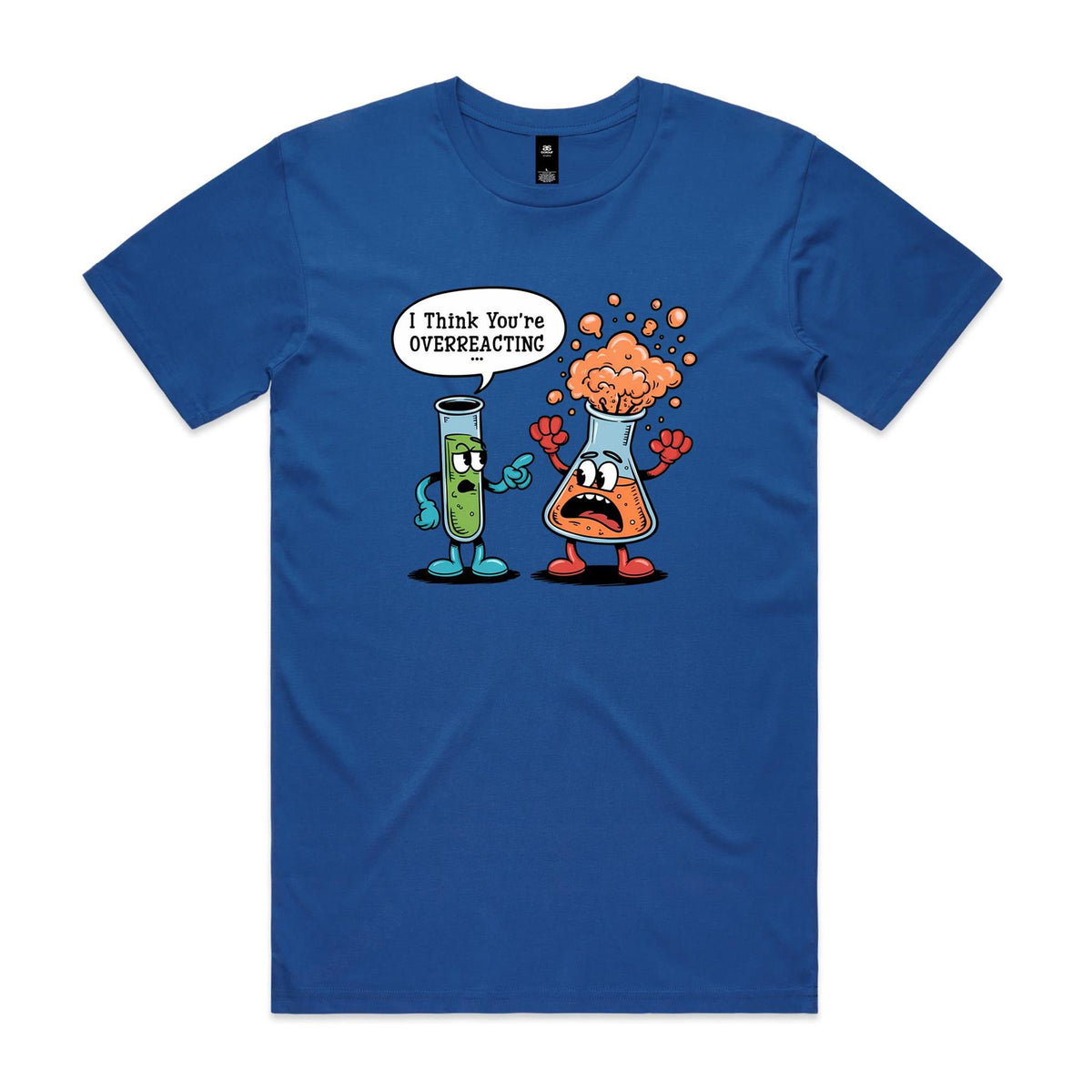 I Think You're Overreacting Chemistry Men's AS Colour T-shirt