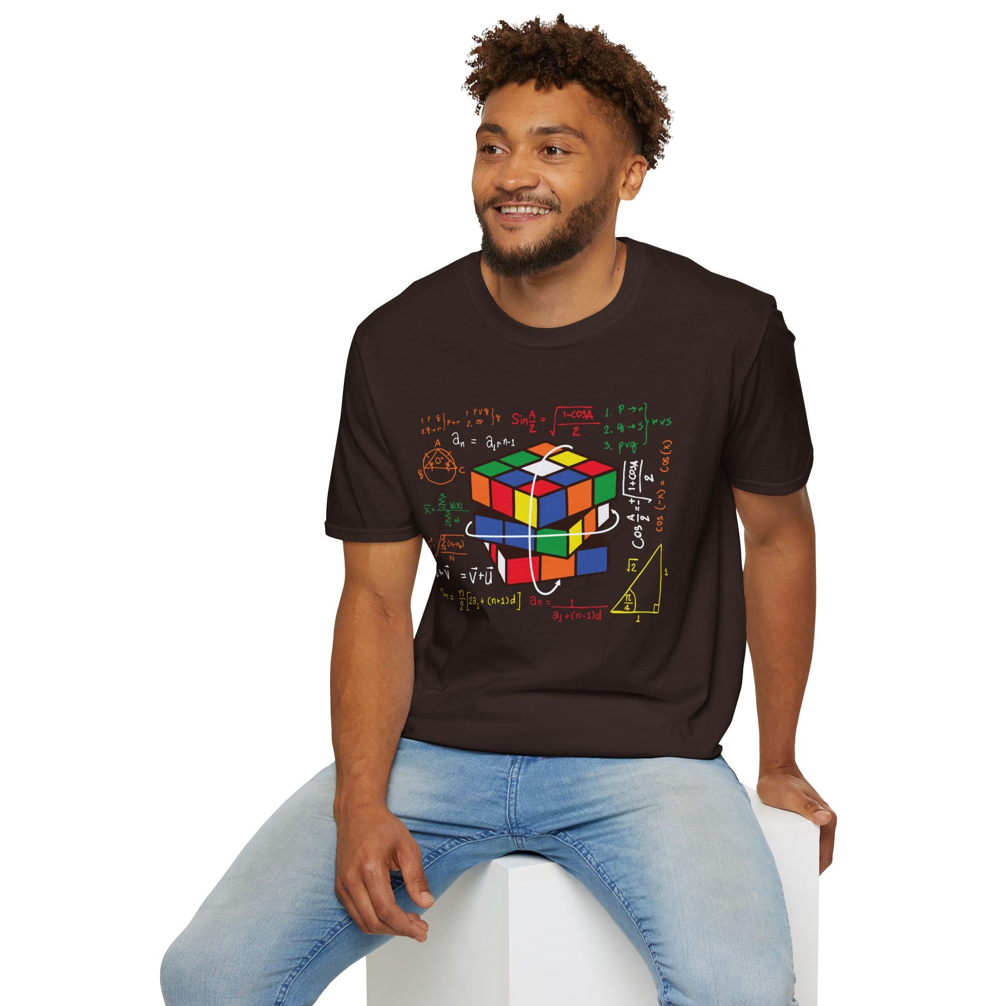 Game Cube Math Illustration Unisex T-Shirt
