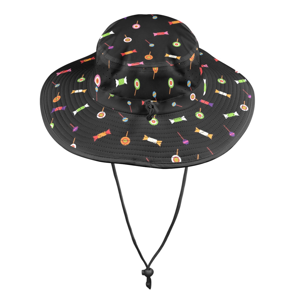 Candy - Wide Brim Bucket Hat Wide Brim Bucket Hat Food Printed Offshore