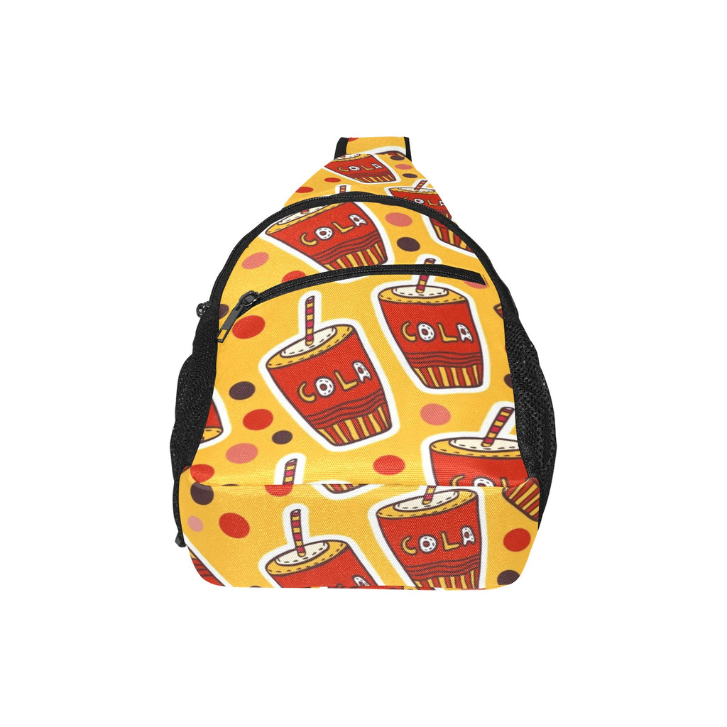 Cola Chest Bag Cross Body Chest Bag Food Printed Offshore