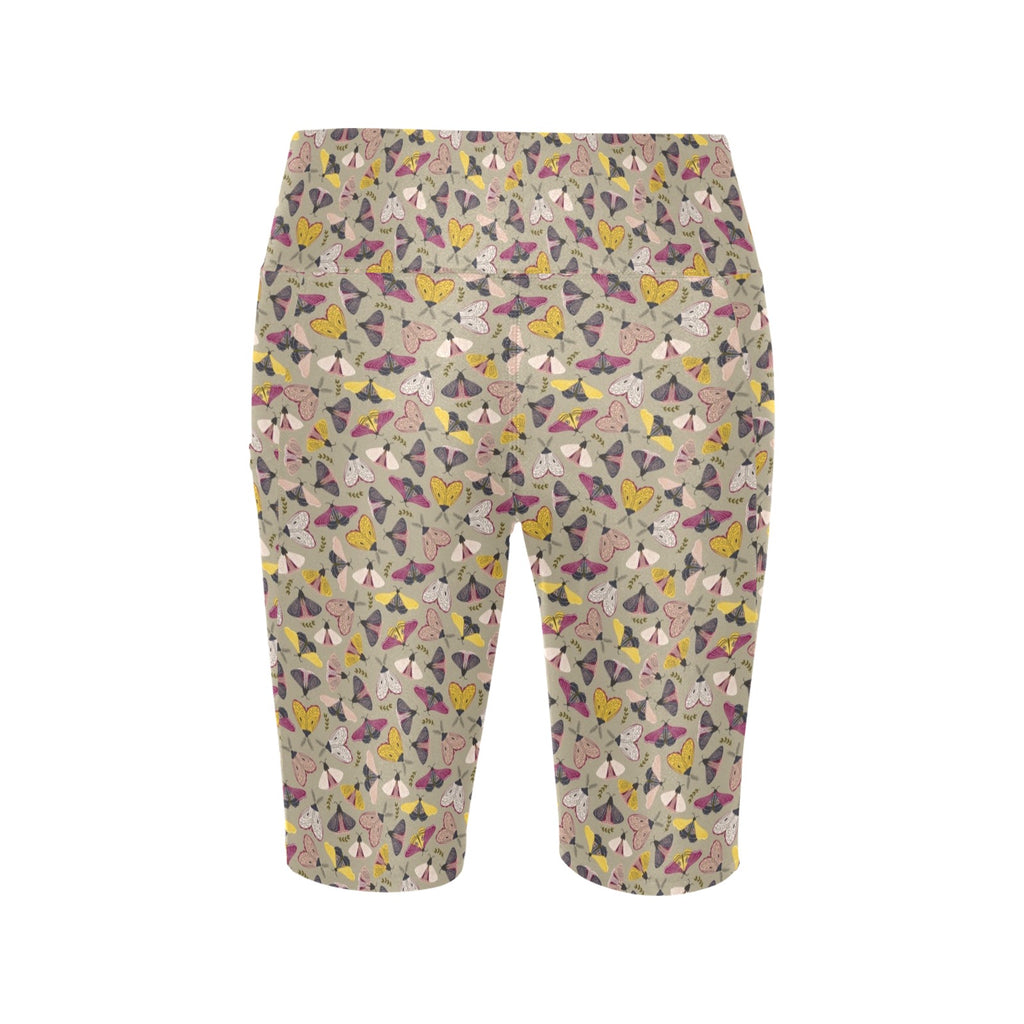 Pretty Moths Women's Bike Shorts With Side Pockets
