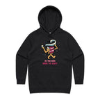 Cake, Do You Even Need To Ask? - Womens Hoodie Black Womens Hoodie Food Printed In Australia