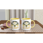 Alien Ew, People - White 11oz Ceramic Mug with Colour Inside Colour 11oz Mug Globally Fulfilled Sci Fi