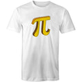 Pi - Mens T-Shirt White Mens T-shirt Printed In Australia Science