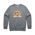 Classic Radio, Tuned For Fun - AS Colour Stencil Crew Sweatshirt Gravel Sweatshirt Music Printed In Australia Retro