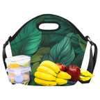 Tropical Leaves - Neoprene Lunch Bag Neoprene Lunch Bag Printed Offshore