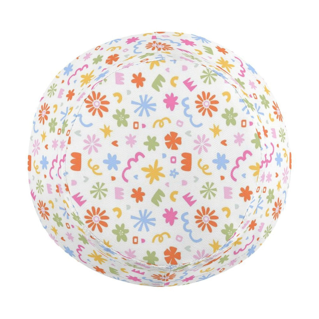 Abstract Colourful Shapes Kids Bucket Hat Kids Bucket Hat Printed Offshore