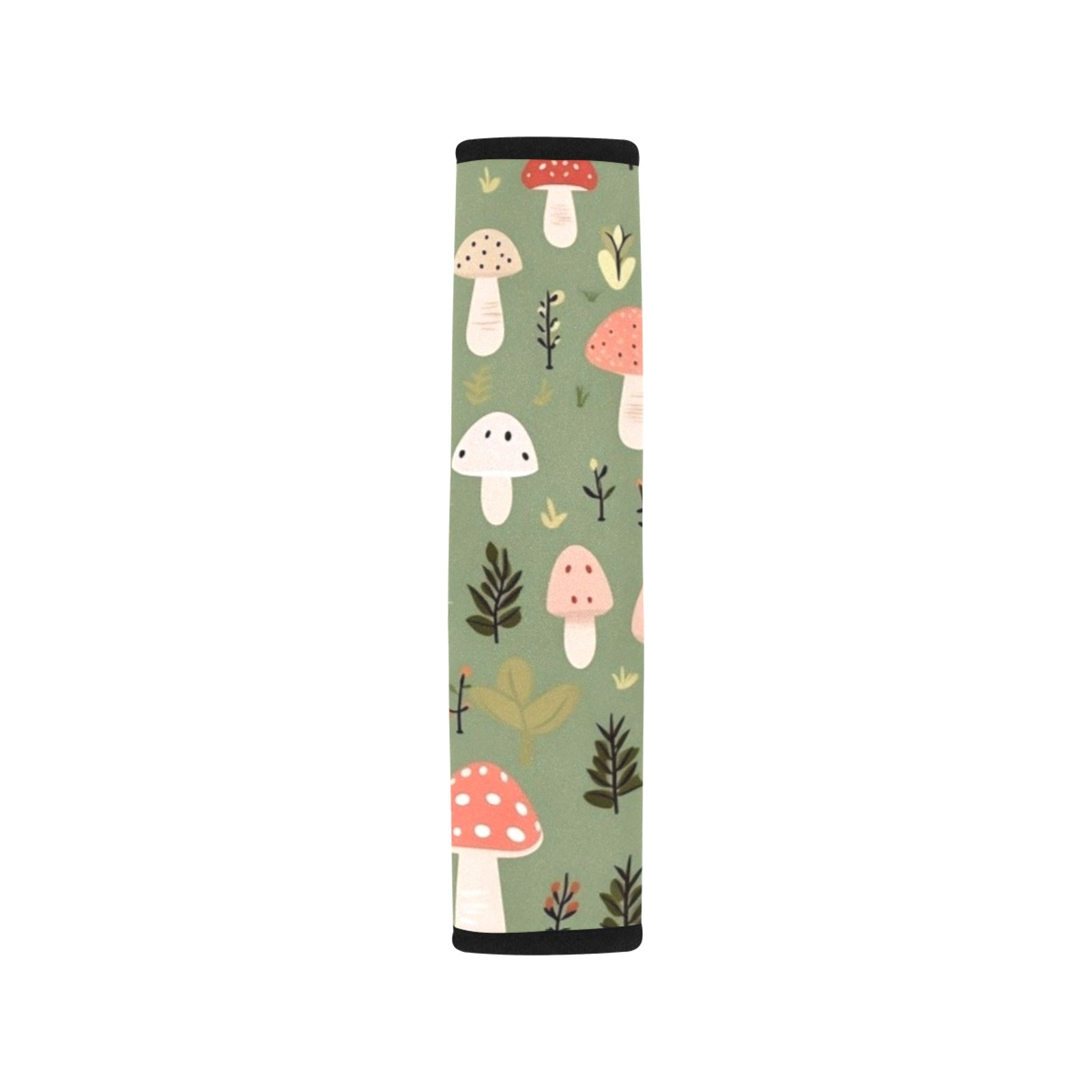 Toadstools Car Seat Belt Cover 7''x10'' (Pack of 2) Car Seat Belt Cover 7x10 (Pack of 2) Plants Printed Offshore