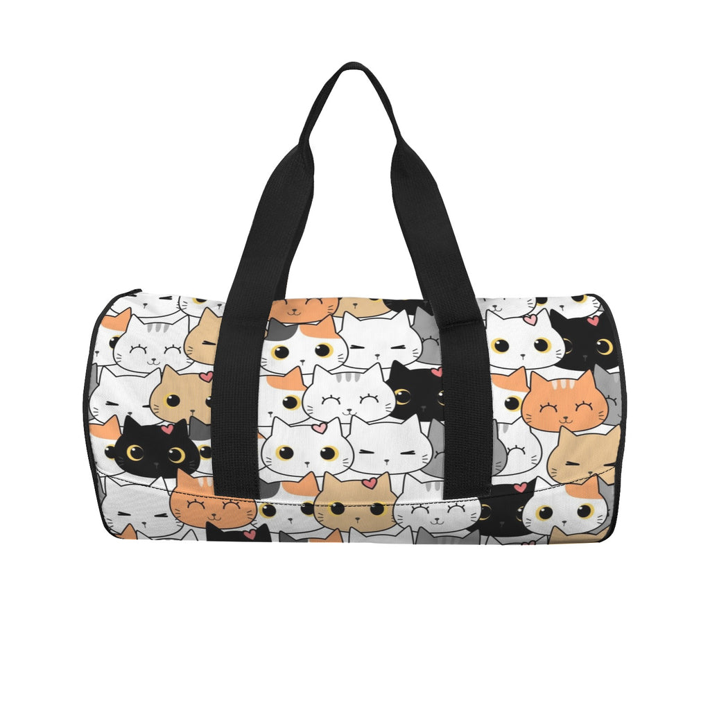 Cute Cartoon Cats Duffle Bag Duffle Bag Printed Offshore