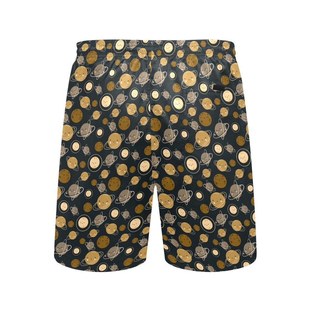 Planets Men's Mid-Length Beach Shorts Men's Mid-Length Beach Shorts Printed Offshore Space