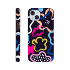 Colour Abstract Shapes - Apple iPhone Tough case iPhone 15 Plus iPhone Tough Case Globally Fulfilled