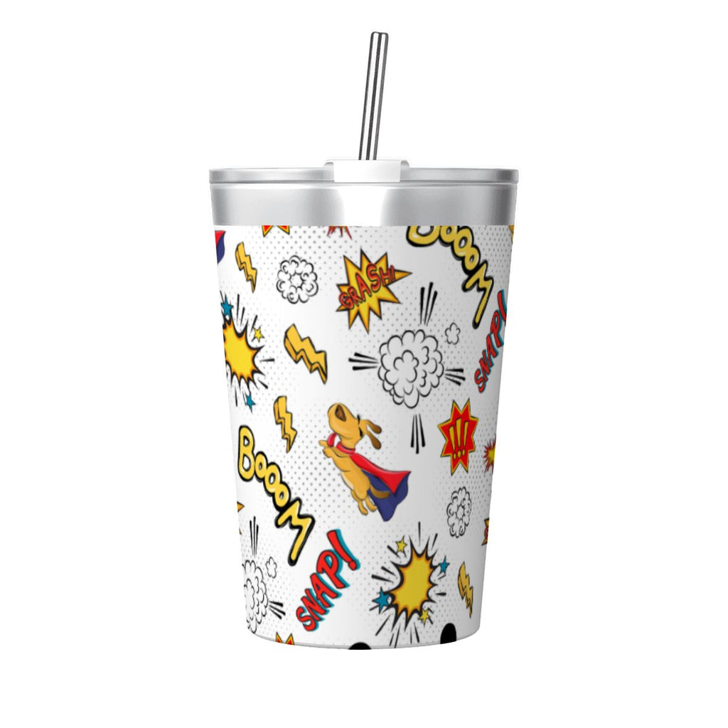 Super Dog Small Stainless Steel Travel Mug Cup 12oz/350ml