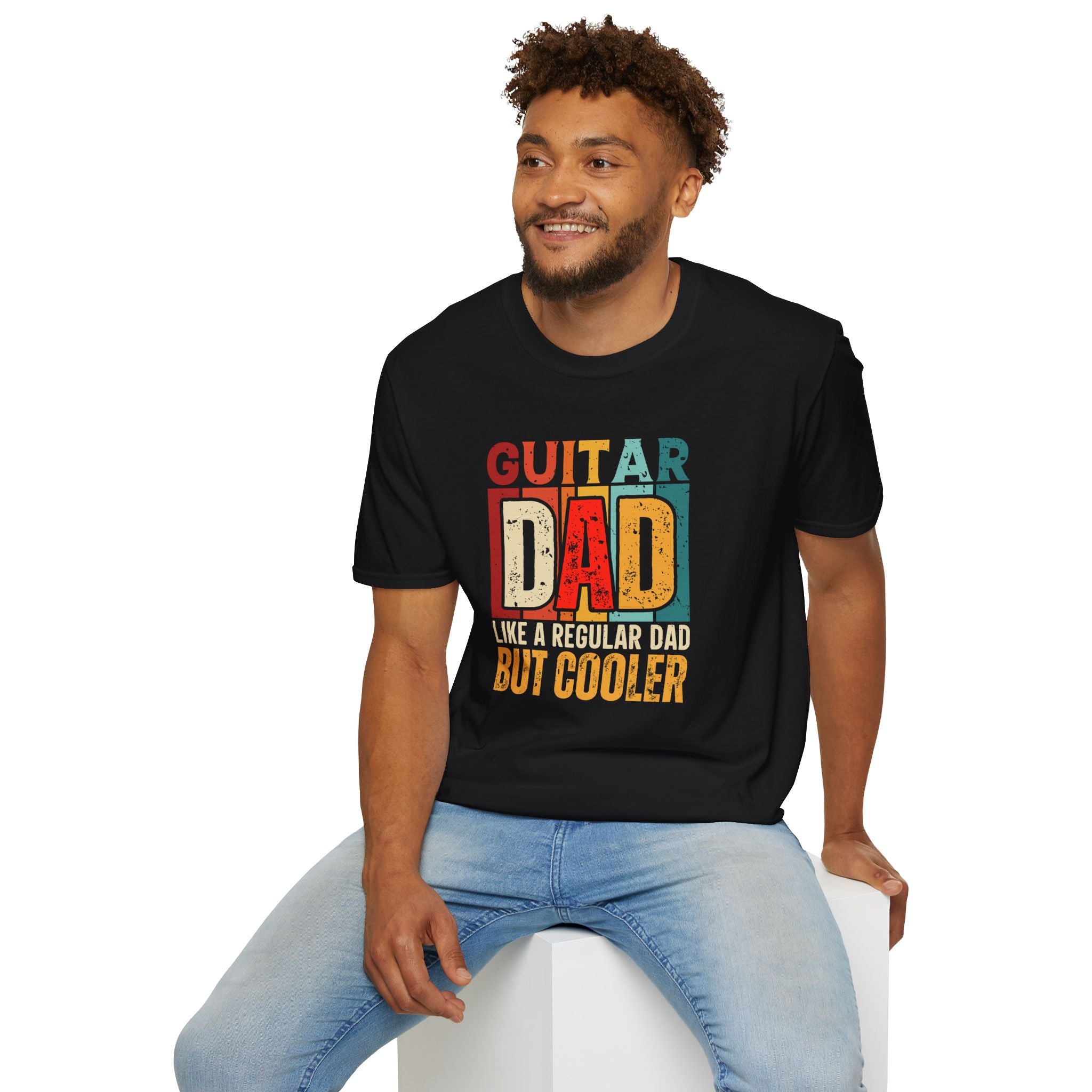 Guitar Dad - Unisex Softstyle T-Shirt