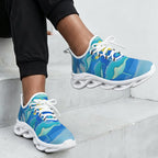 Water Flower Women's Twisted Sole Sneakers