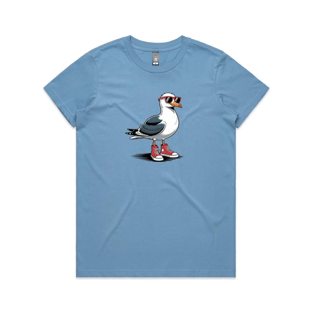 Seagull With Sunglasses And High Tops Women's AS Colour T-shirt