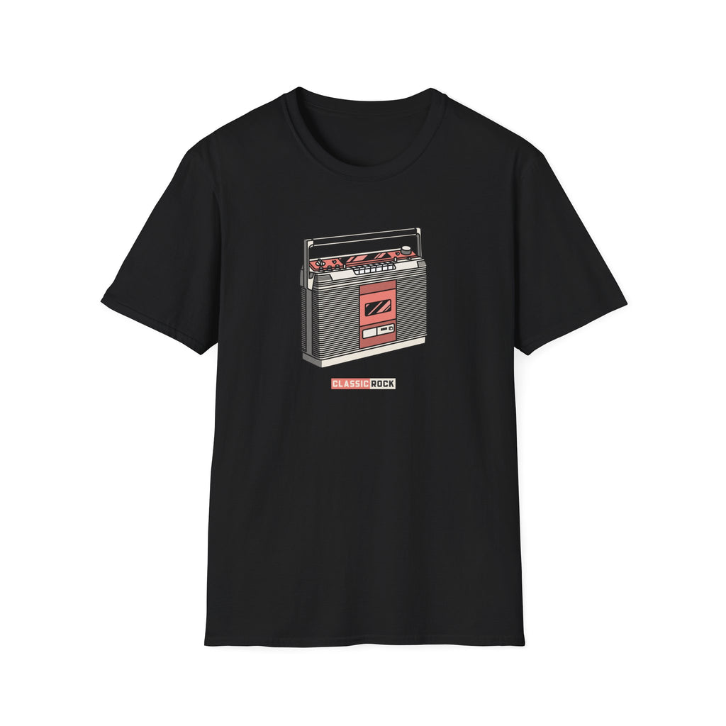 Classic Rock, Cassette Player - Unisex Softstyle T-Shirt